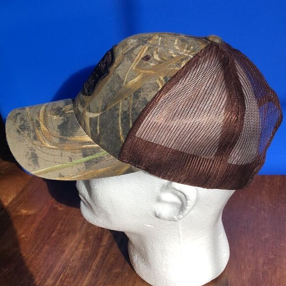 REDNECK BLINDS CAMO DUCK MESH TRUCKER HAT NWOT - Picture 4 of 9
